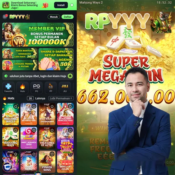 RPYY 2026 Slot Gacor RTP Tinggi